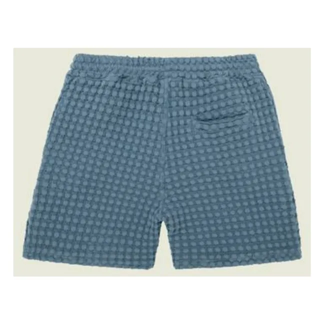 Short Coronet Porto Waffle | Bleu