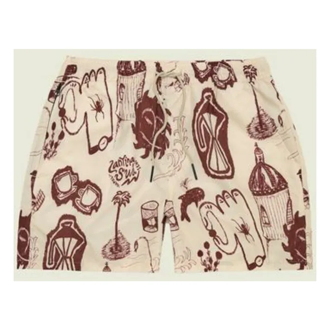 Short de Bain Cantina | Beige