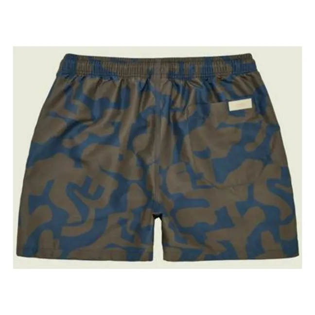 Short de Bain Morel Puzzlotec | Marron