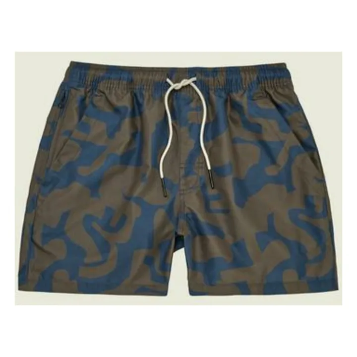 Short de Bain Morel Puzzlotec | Marron- Image produit n°0
