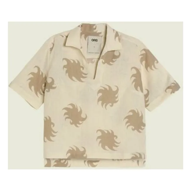 Chemise Hazel Ember Jaffa Lin | Beige