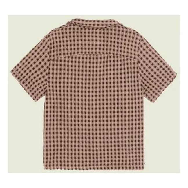 Chemise Ferratelle Jaffa Waffle | Vieux Rose