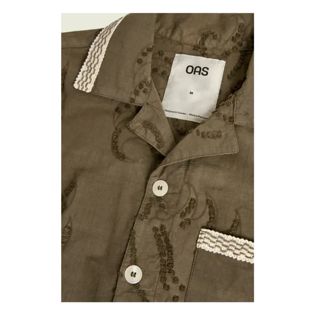 Chemise Emberia Billie Dobby | Marron