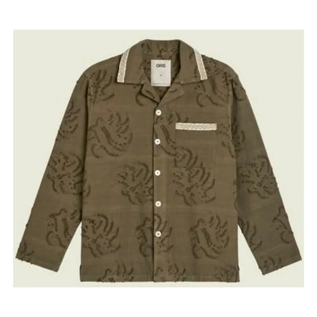 Chemise Emberia Billie Dobby | Marron