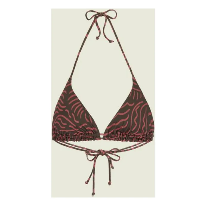 Haut de Maillot Java Lorenzo | Marron- Image produit n°0
