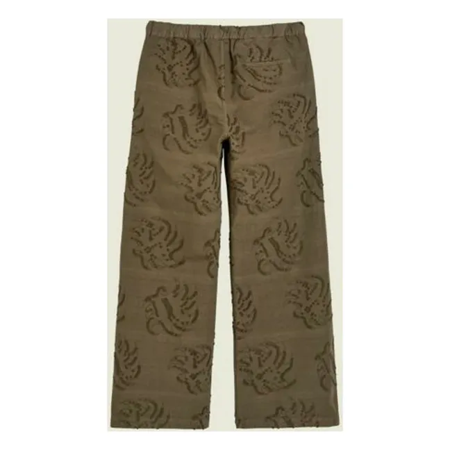 Pantalon Emberia Pan Dobby  | Marron