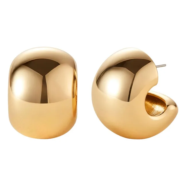 Boucles d'Oreilles Gemma | Doré