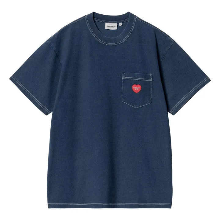 T-shirt Pocket Ingo | Dark Blue- Image produit n°0