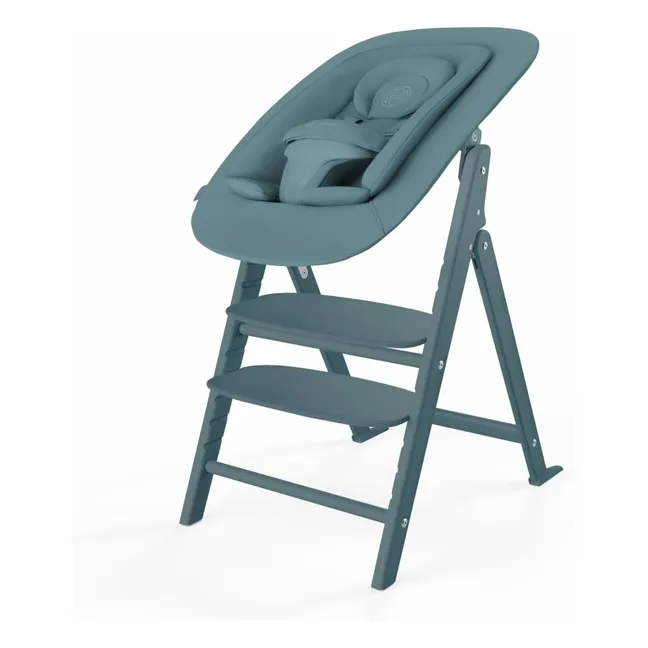 Click&Fold - Chaise haute 4 en 1 | Bleu