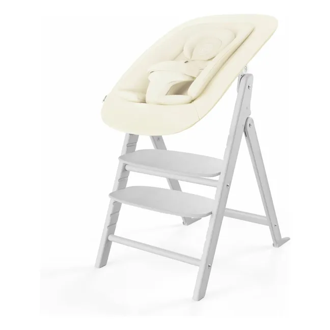 Click&Fold - Chaise haute 4 en 1 | Blanc