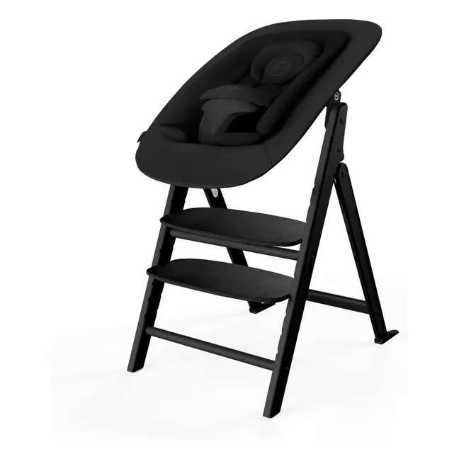 Click&Fold - Chaise haute 4 en 1 | Noir