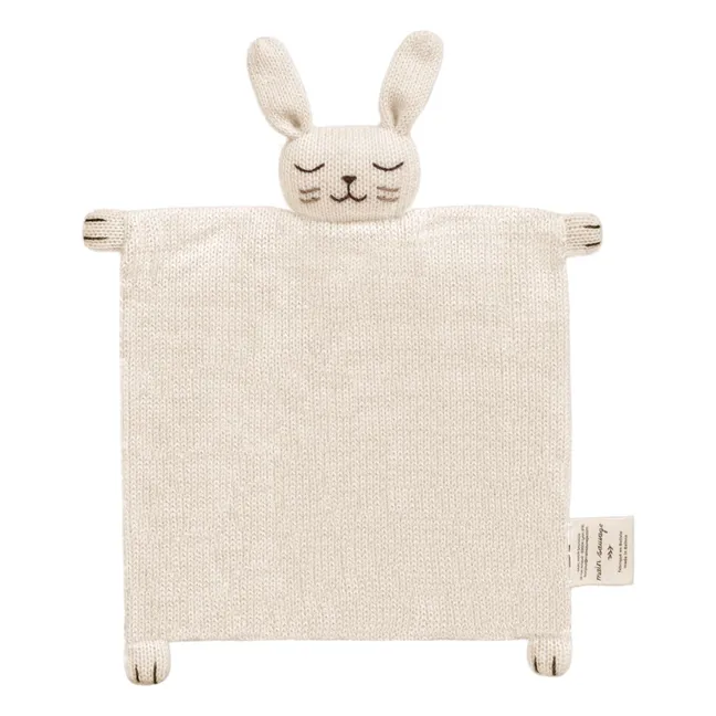 Doudou Lapin en alpaga | Ecru