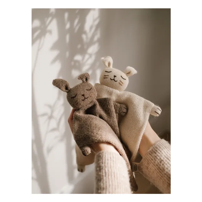Doudou Lapin en alpaga | Beige