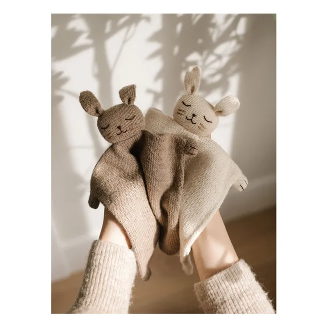 Doudou Lapin en alpaga | Beige