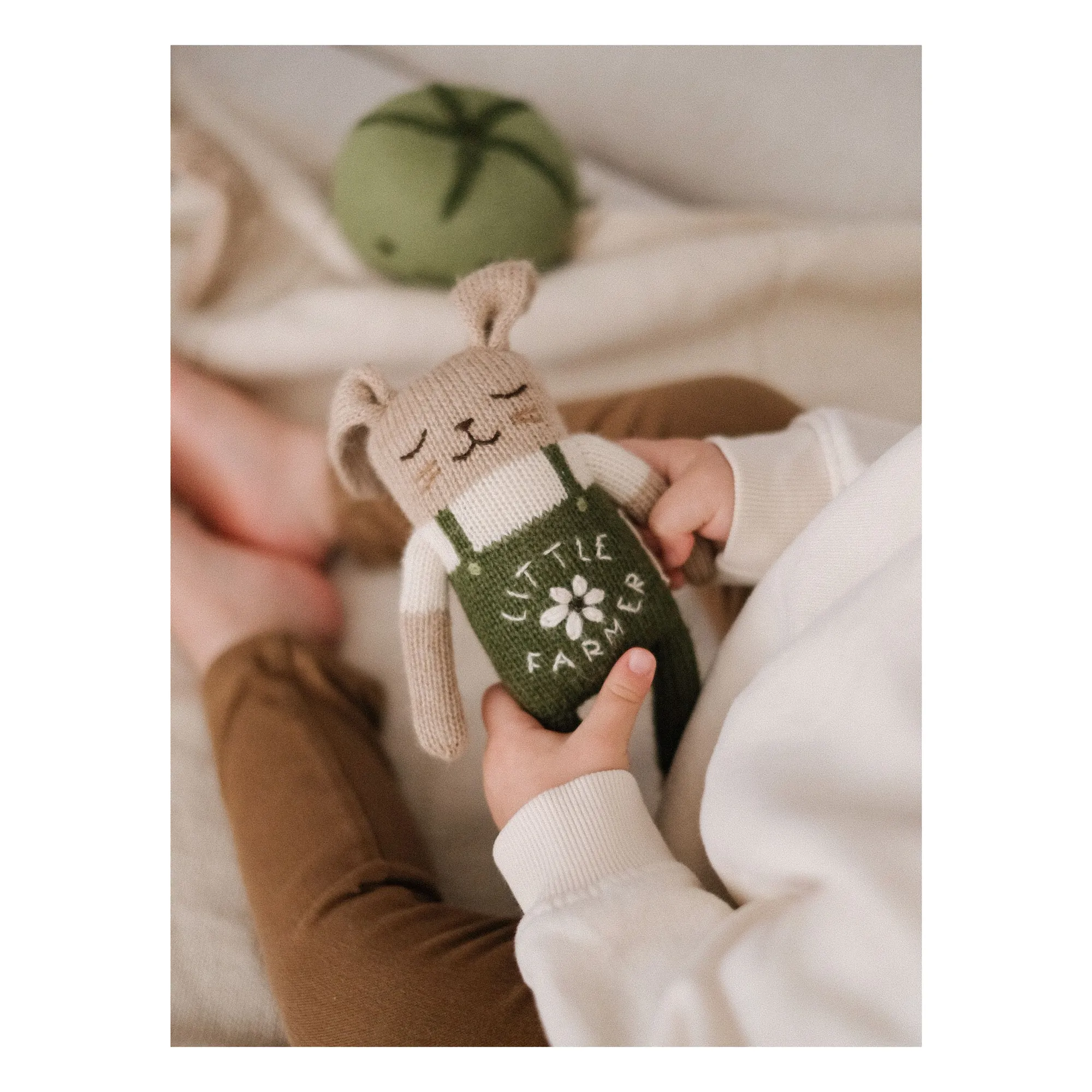 Main Sauvage - Doudou Lapin fermier (Main Sauvage) - Image 2