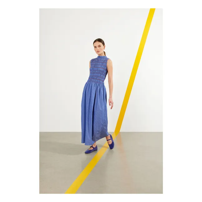 Kleid Saint Barth Streifen | Blau
