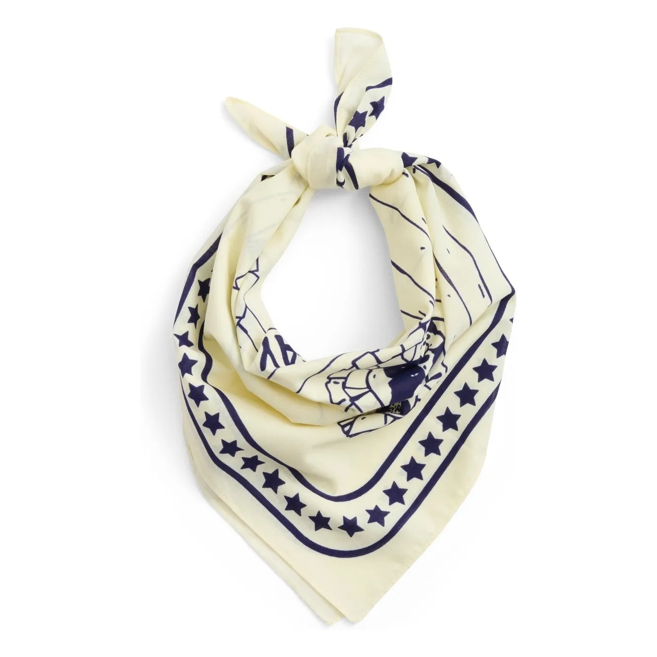 Hay Off-White Dog Bandana