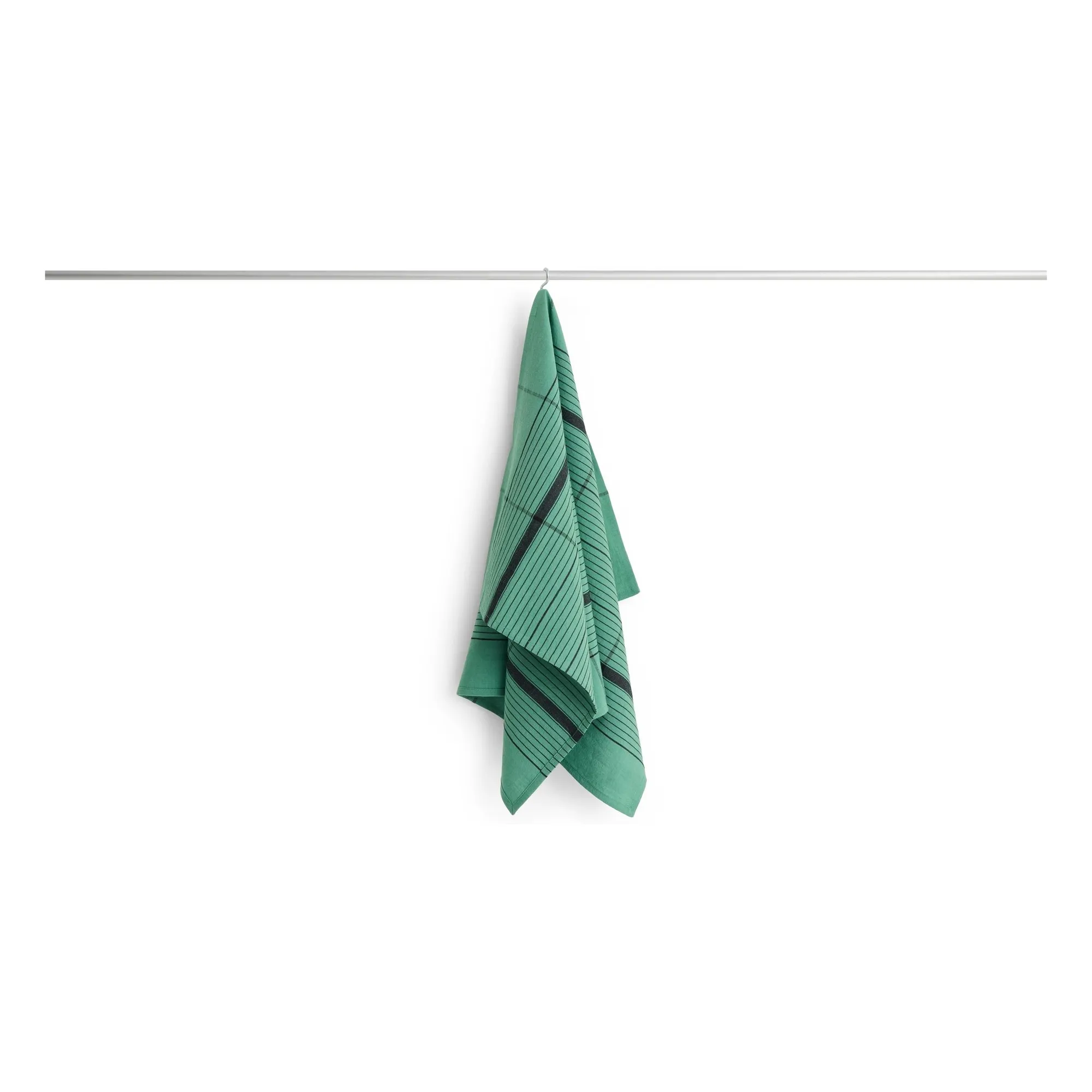 Hay Green Linear Tea Towel