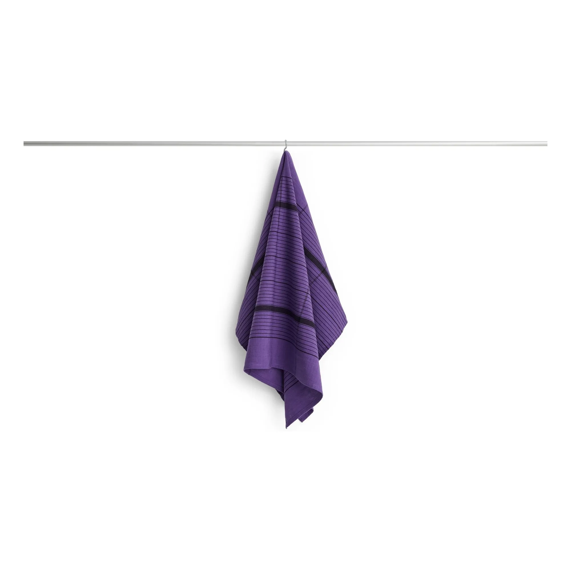Hay Purple Linear Tea Towel