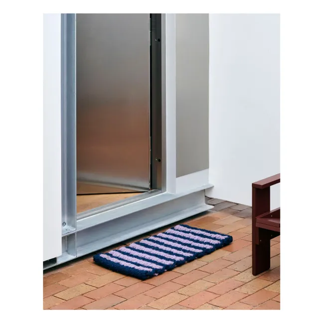 Coco Stripe Wide doormat | Lavender