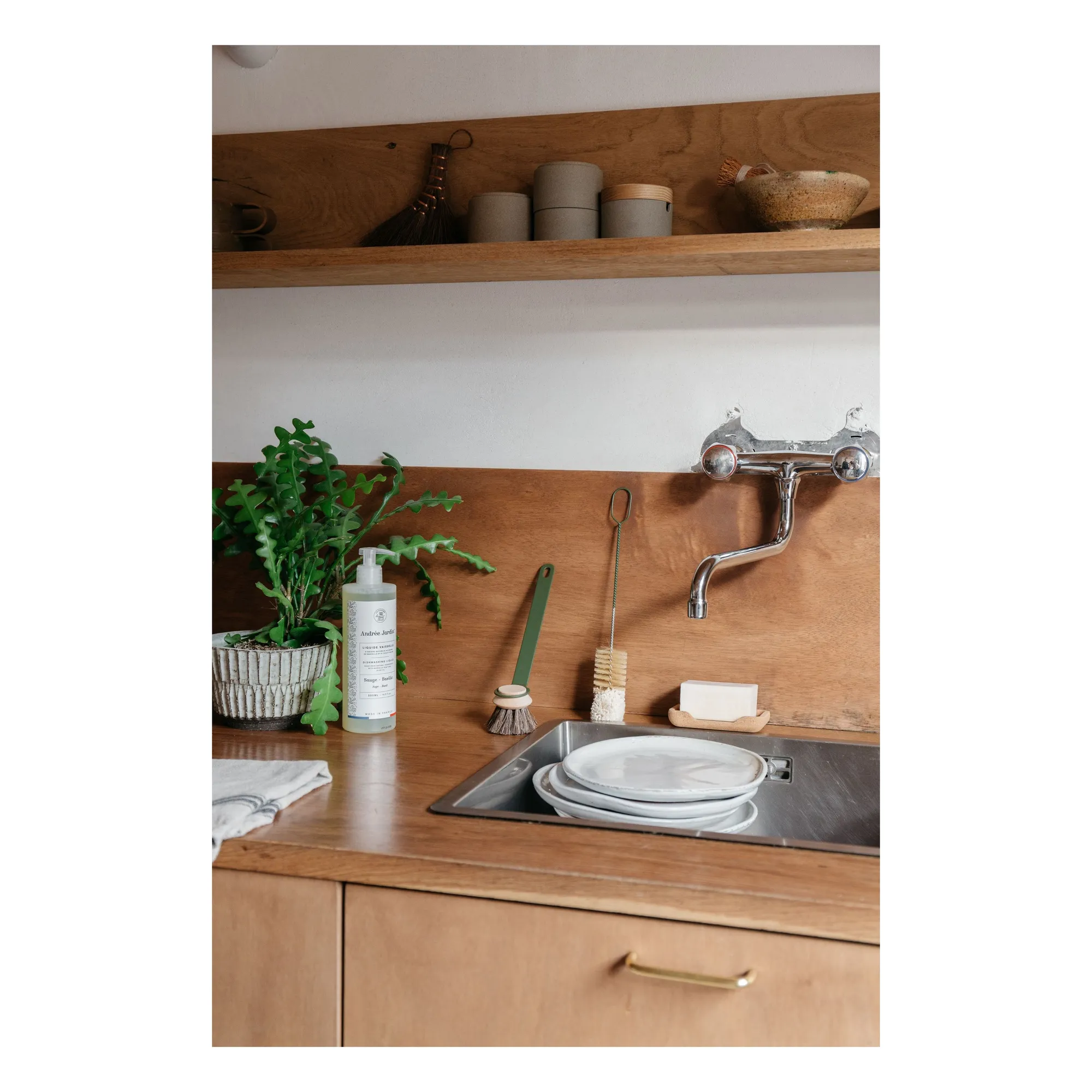 Manche Super vaisselle | Vert olive- Image produit n°4