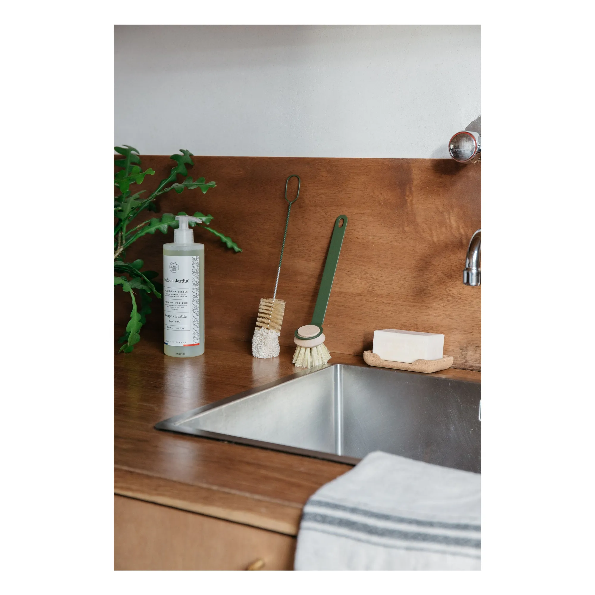 Manche Super vaisselle | Vert olive- Image produit n°0