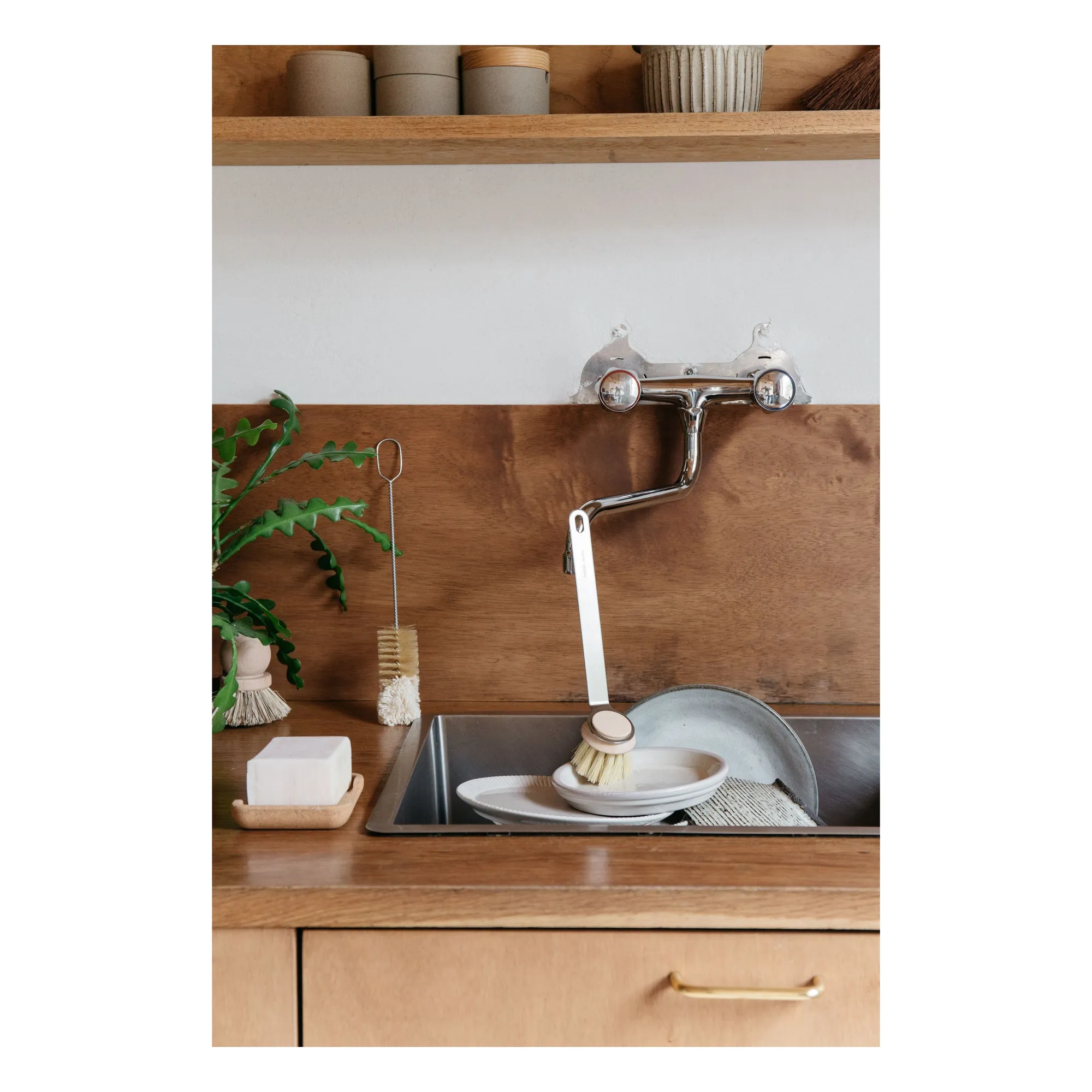 Manche Super vaisselle | Sable- Image produit n°1
