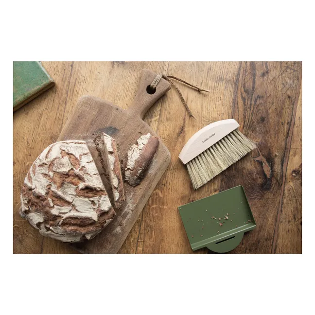 Coffret ramasse miettes | Vert olive