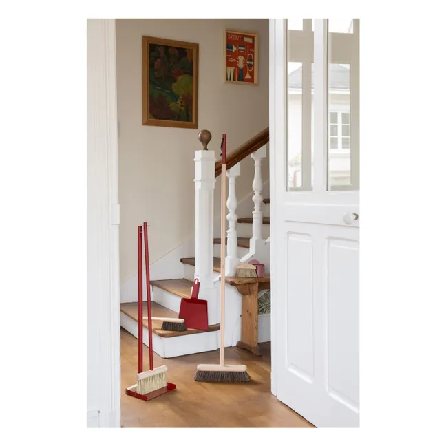 Coffret Pelle et balayette | Brique
