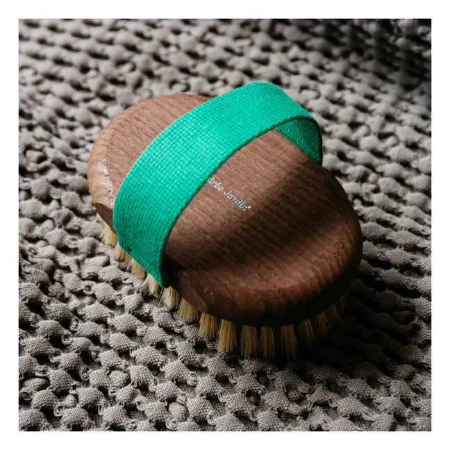 Brosse de massage à sec | Vert