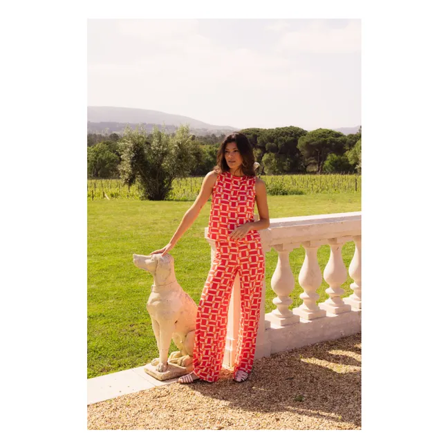Pantalon Andrea Pink Mama | Rose