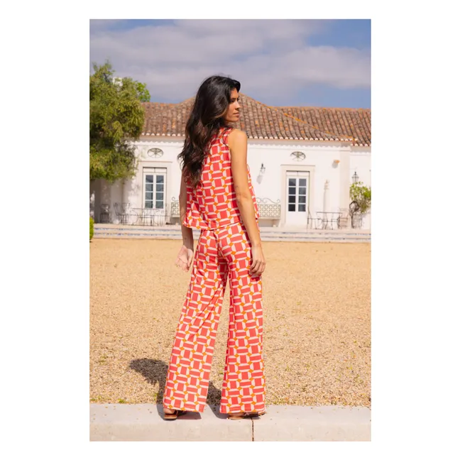 Pantalon Andrea Pink Mama - Vêtement Femme | Rose