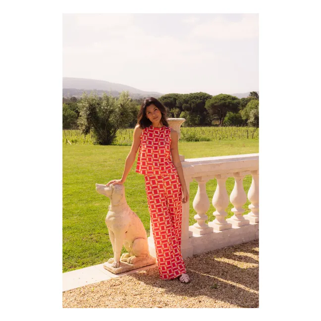 Pantalon Andrea Pink Mama | Rose