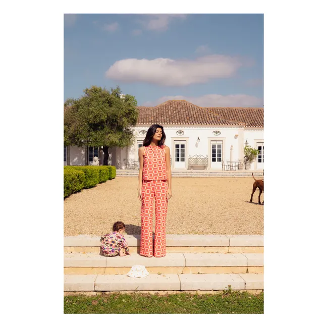 Pantalon Andrea Pink Mama | Rose