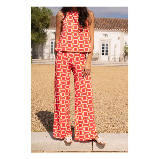 Pantalon Andrea Pink Mama | Rose