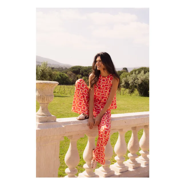 Pantalon Andrea Pink Mama | Rose