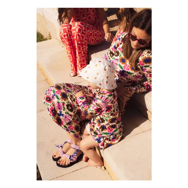Robe Mexico Flower - Collection Enfant | Violet