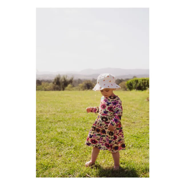 Abito a fiori Mexico - Collezione per bambini | Viola
