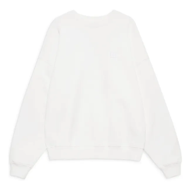 Felpa Miles Letterman | Bianco