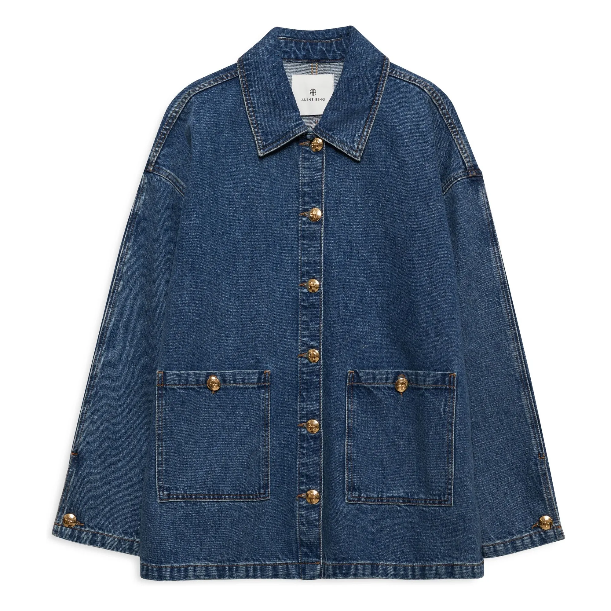Chaqueta vaquera Luca | Washed Blue- Imagen del producto n°0