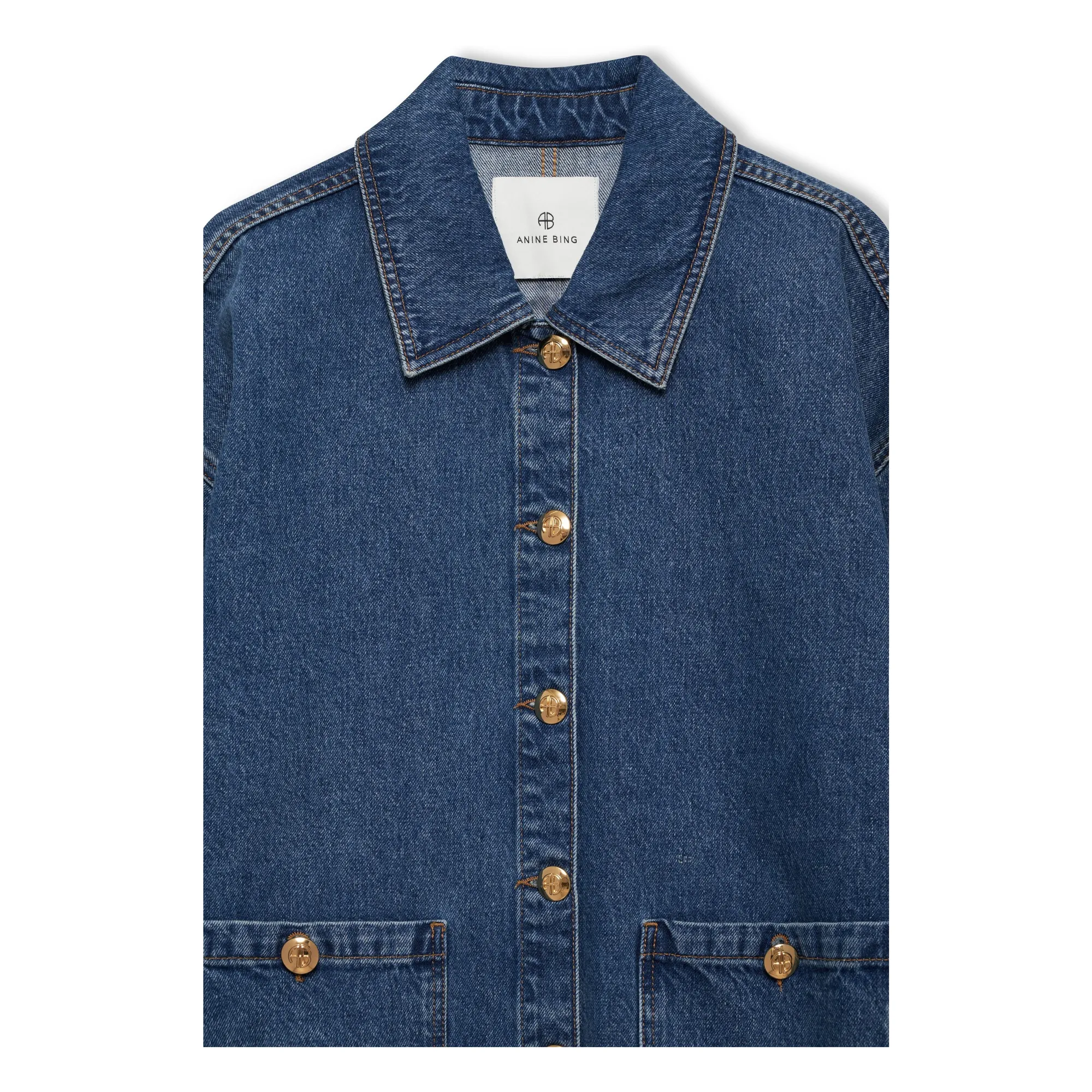 Chaqueta vaquera Luca | Washed Blue- Imagen del producto n°3