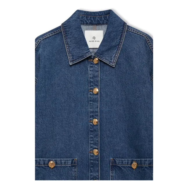 Veste Luca Denim | Washed Blue