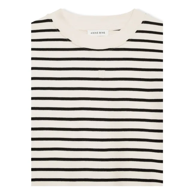 Sweat Dean Rayé | Noir