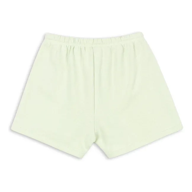 Mono Organic Cotton Shorts - RHW x KS | Pale green