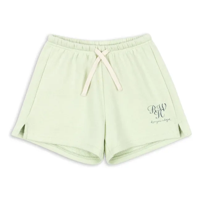 Short Mono Coton Bio - RHW x KS | Vert pâle