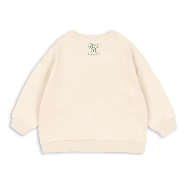 Sweat Roller Coton Bio - RHW x KS | Ecru