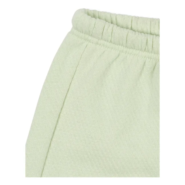 Short Mono Coton Bio - RHW x KS | Vert pâle