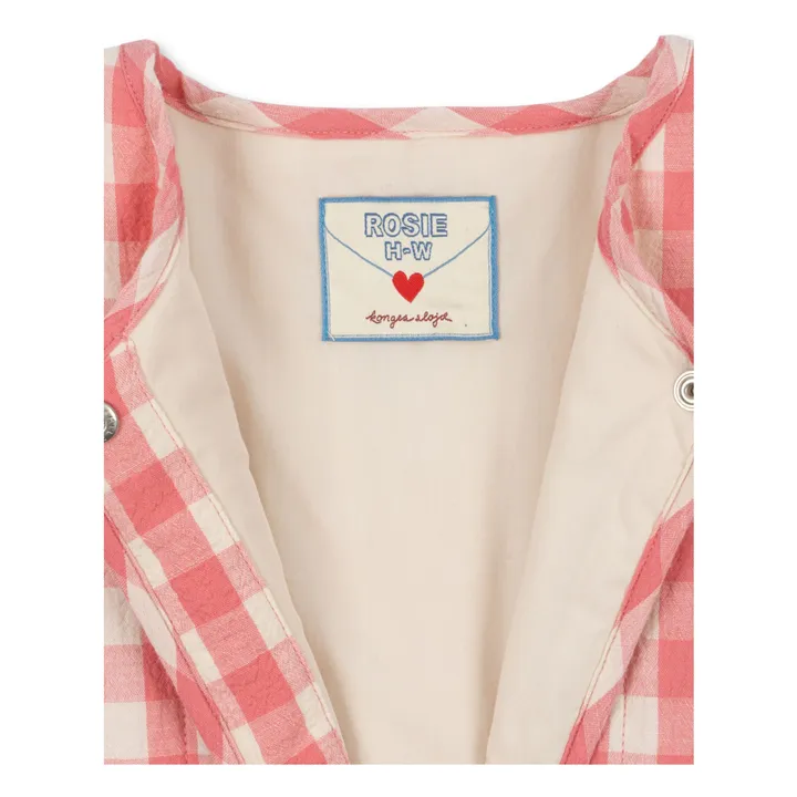 Veste Bella Coton Bio - RHW x KS | Rose- Image produit n°4