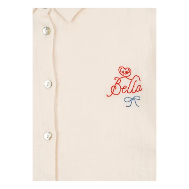 Chemise Bella Coton Bio - RHW x KS | Ecru