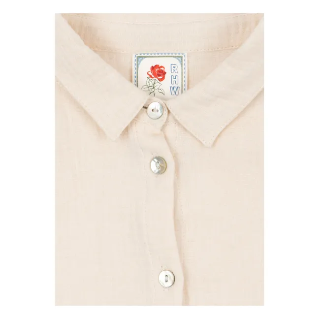 Chemise Bella Coton Bio - RHW x KS | Ecru